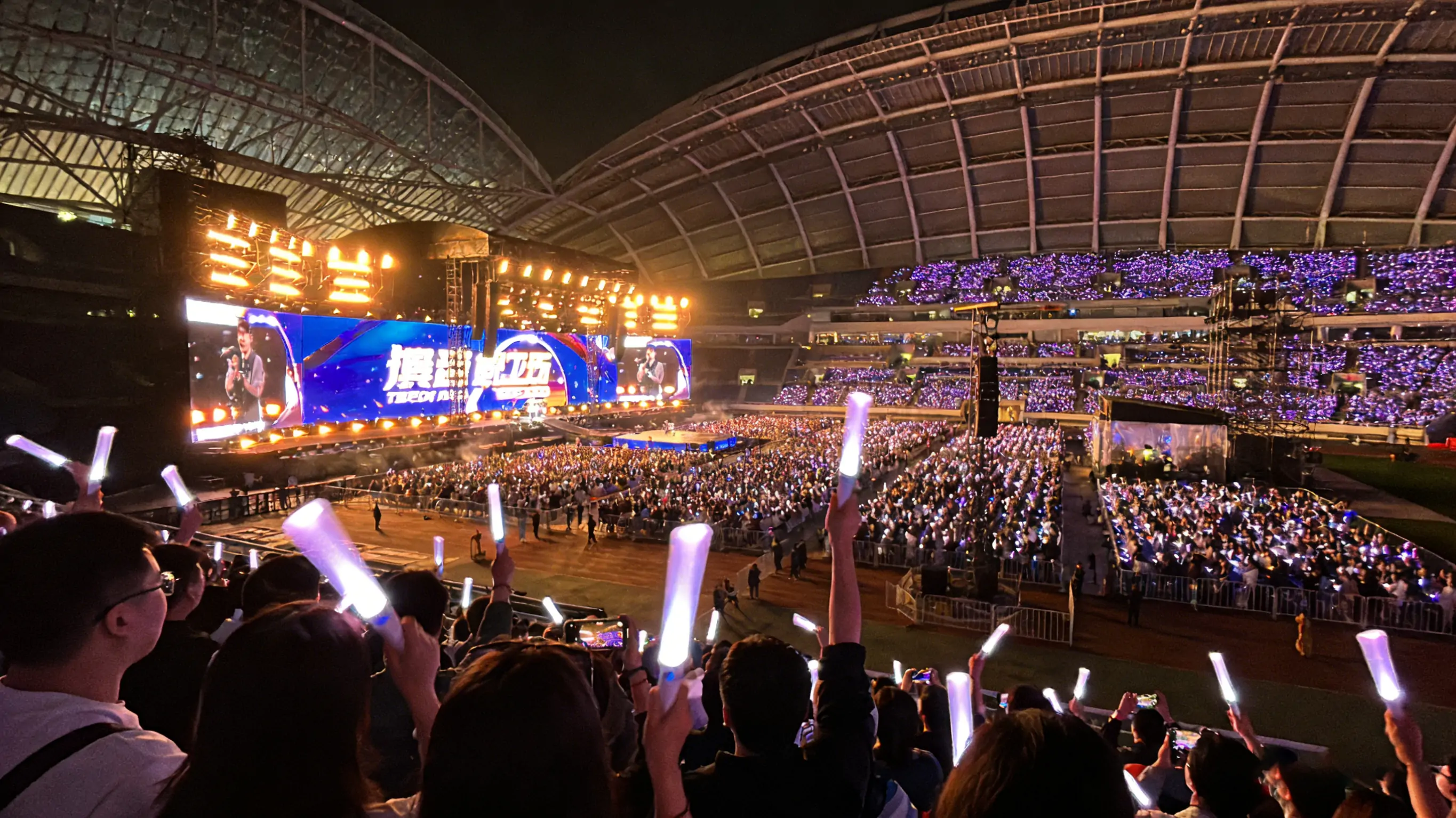 突击者无人机在大型场馆/活动现场