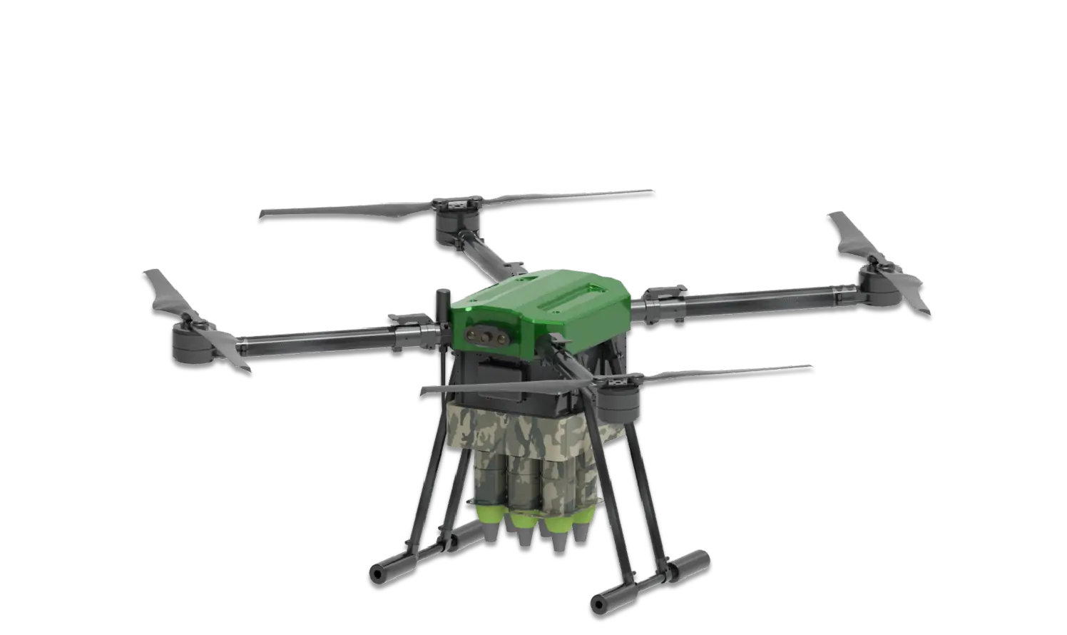 突击者智能-工业无人机产品定制方案展示图